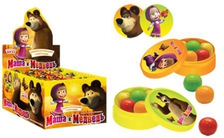 Picture of Chewing Gum Masha and the Bear 18g