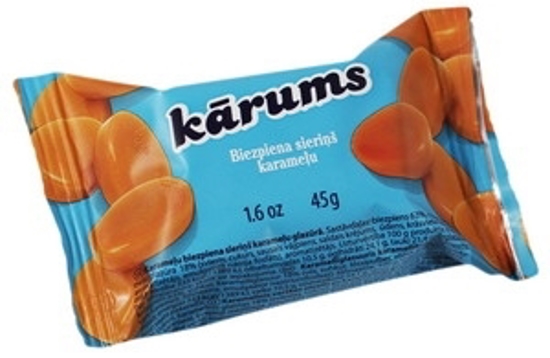 Picture of Glazed Cottage Cheese With Caramel "Karums"45g