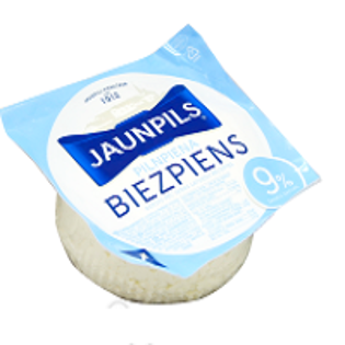 Picture of Jaunpils Curd Cheese 9% Fat 275g