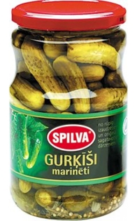 Picture of Spilva Pickled Mini Gherkins 330g