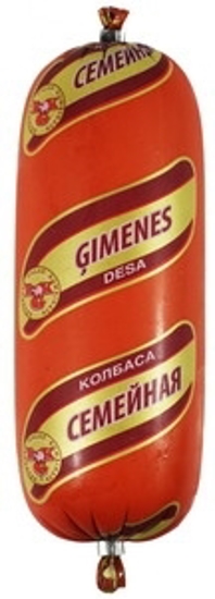 Picture of Sausage, Cooked "Gimenes / Semeynaya", RGK 450g