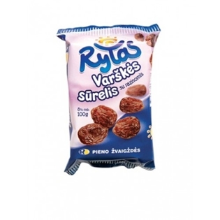 Picture of Rytas Curd Cheese Bar with Raisins 100g