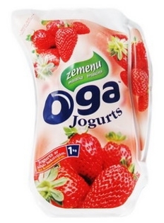 Изображение Йогурт "Oga" клубника 1kg