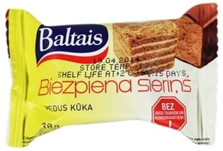Picture of Glazed Curd Cheese "Honey", Baltais 38g