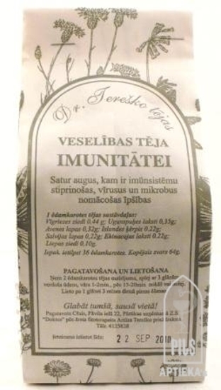 Изображение Dr.Tereško чай для укрепления иммунитета 64G