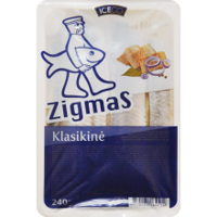 Picture of Zigmas Slightly Salted Classic Herring Fillet in Oil 240g