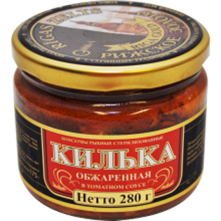 Picture of Fried Sprats in Tomato Sauce in a Jar 280g