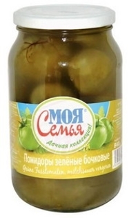 Picture of Tomatoes "Zelenie Bochkoviye" 840g 