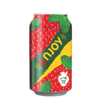 Picture of Cido Enjoy Strawberry-Mint-Lemon Carbonated Drink 330ml