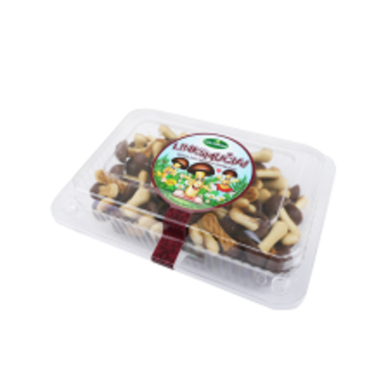 Изображение Печенье Веселые грибочки в шоколаде 250г