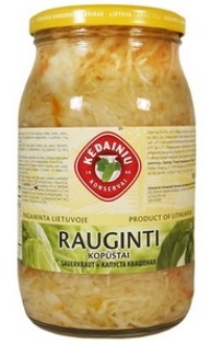 Picture of Cabbage, Sauerkraut "Kapustai Rauginti", KKF 900ml