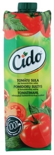 Изображение Сок томатный "Cido" 1L