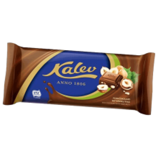 Picture of Kalev Milk Chocolate with Hazelnuts 100g