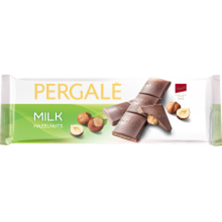 Picture of Pergale Milk Chocolate with Hazelnuts 250g