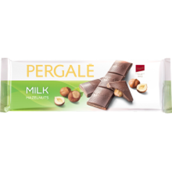 Picture of Pergale Milk Chocolate with Hazelnuts 250g