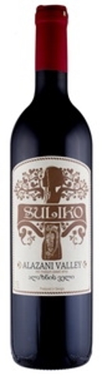 Picture of Wine Red Semi Sweet "Alazanskaya Dolina", Suliko11.5% Alc. 0.75L