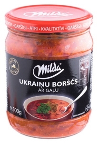 Изображение Украинский борщ c мясом, Milda 500g