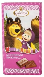 Picture of Chocolate  Masha and the Bear 90g