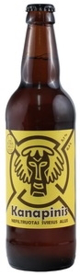 Picture of Pale Beer "Kanapinis Sviesus" 5.1% Alc. 0.5L