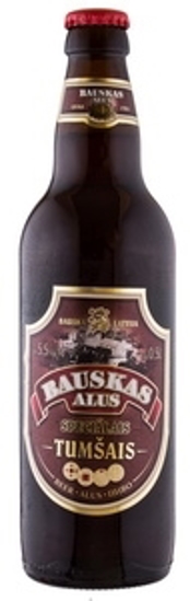 Picture of Beer "Bauskas Tumsais Alus" Dark 5.5% Alc. 0.5L