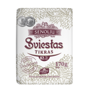 Picture of Senoliu Tikras Butter 82% Fat 170g