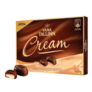 Picture of Kalev Chocolate Sweets with Vana-Tallinn & Liqueur Cream Filling 124g
