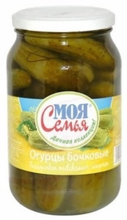 Picture of Cucumbers "Bochkoviye ", Moja semja 860g