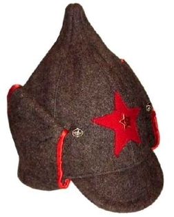 Picture of Red Army Budenovka Hat With Star 1 pcs