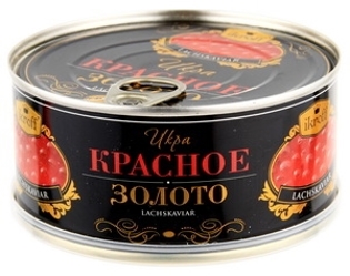 Picture of Caviar, Salmon, Red "Krasnoye Zoloto", Erste 300g