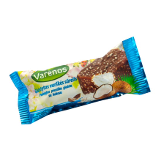 Picture of Varenos Pienelis Glazed Curd Cheese Bar with Coconut 40g