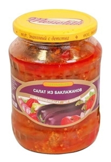 Picture of Salad, Aubergine with Vegetables "Baklazhani s ovoshiami" 720ml