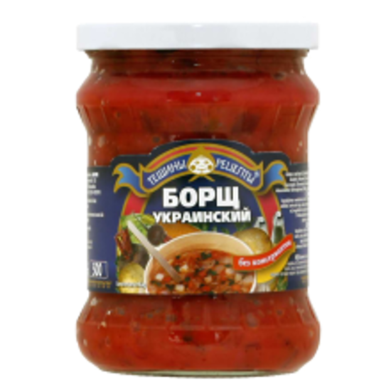 Picture of Teshchiny Recepty Ukrainian Borsch Soup 500ml