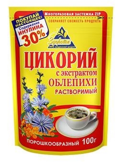 Изображение Здоровье Цикорий с облепихой 100g