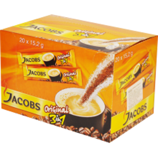 Picture of Jacobs 3in1 Instant Coffee 20x15.2g