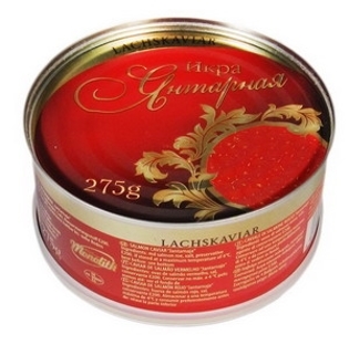 Picture of Caviar, Salmon, Red "Yantarnaya", Erste 275g