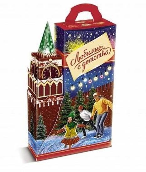 Picture of Christmas Gift Sweets Box "Favorite from Childhood" 700g