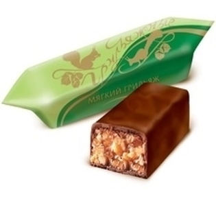Picture of Chocolate Sweets, Caramel with Nuts Soft, 200g