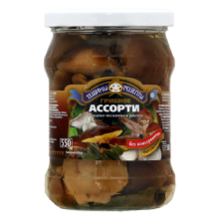 Picture of Teshchiny Recepty Assorti Mushrooms 530ml