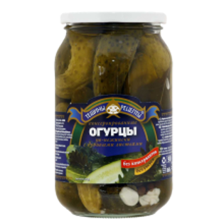 Picture of Pickled Cucumbers with Oak Leaves 900ml