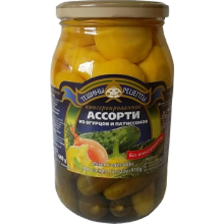 Picture of Teshchiny Recepty Cucumber and Squash Assorti 900ml