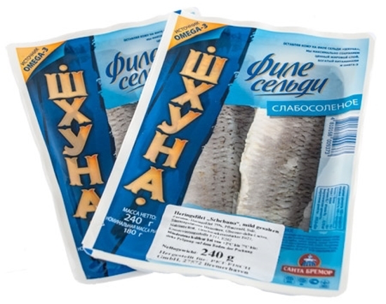 Picture of Herring fillets in oil lightly salted 240g.