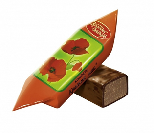 Изображение Шоколадные Конфеты Красный мак  250 г