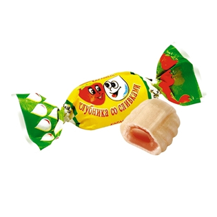 Picture of Candy Strawberry with Cream 250g