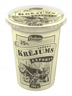Picture of Sour Cream "Krejums Exporta" 25% 360g