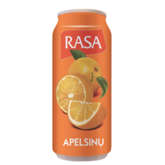Rasa Fruit Orange Lemonade 500ml - Russian Food Online Shop "Babushka"