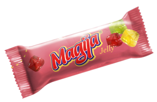 Picture of Magija Glazed Curd Cheese Bar with Jelly Pieces 45g