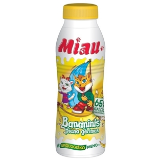 Изображение Банановый Молочный Напиток Мяу 450ml
