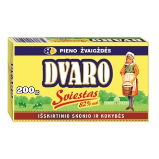Picture of Butter 82% Fat 200g Dvaro