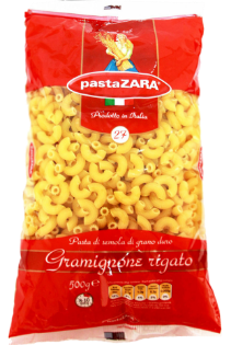 Picture of GRAMIGNONE RIGATO (27) - 500G - PASTA ZARA