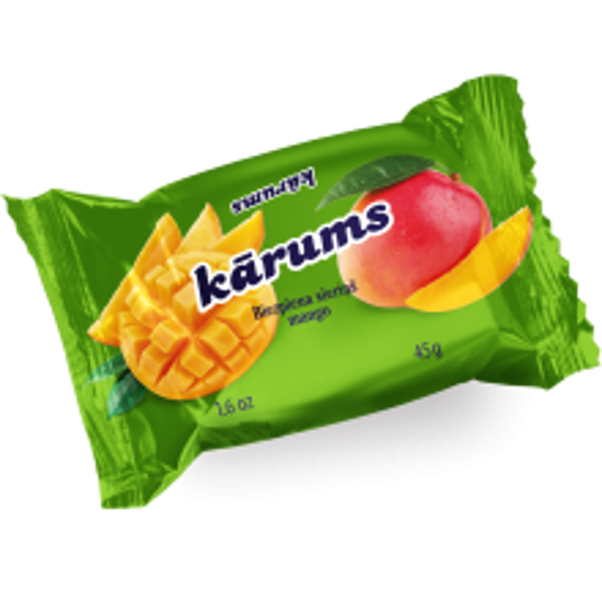 Picture of Karums Mango Flavor Glazed Curd Cheese Bar 45g
